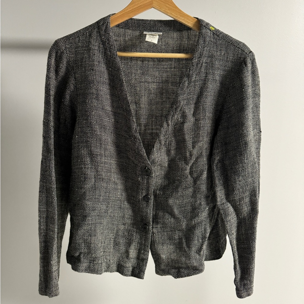 Eileen Fisher linen jacket